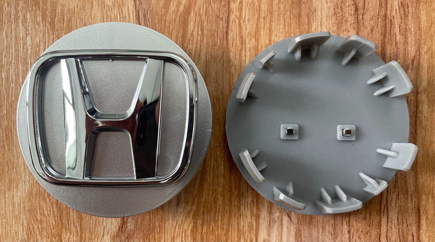 4x 62mm Nabendeckel für Honda