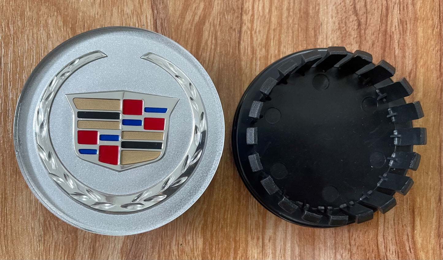 4x 67mm Nabendeckel für Cadillac