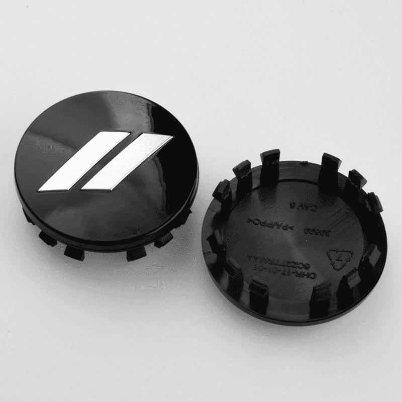 4x 63mm Nabendeckel für Dodge