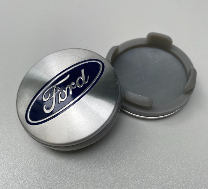 4x 54mm Nabendeckel set für Ford