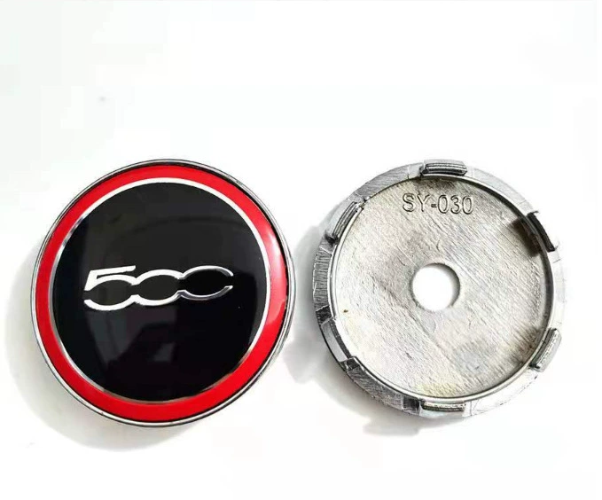 4x 60mm Nabendeckel für Fiat 500