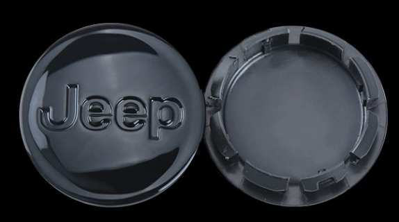 4x 55mm Nabendeckel für Jeep
