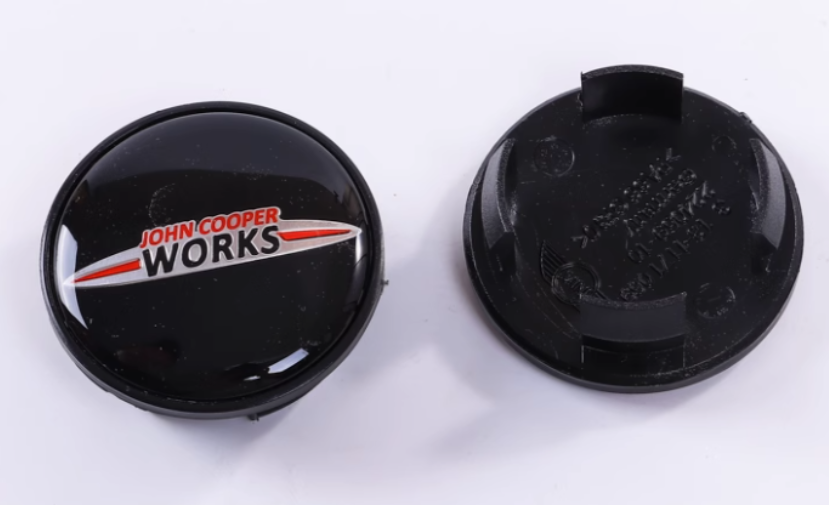 4x 54mm Nabendeckel für Mini John Cooper Works Look