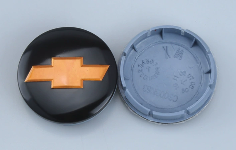 4x 63mm Nabendeckel für Chevrolet