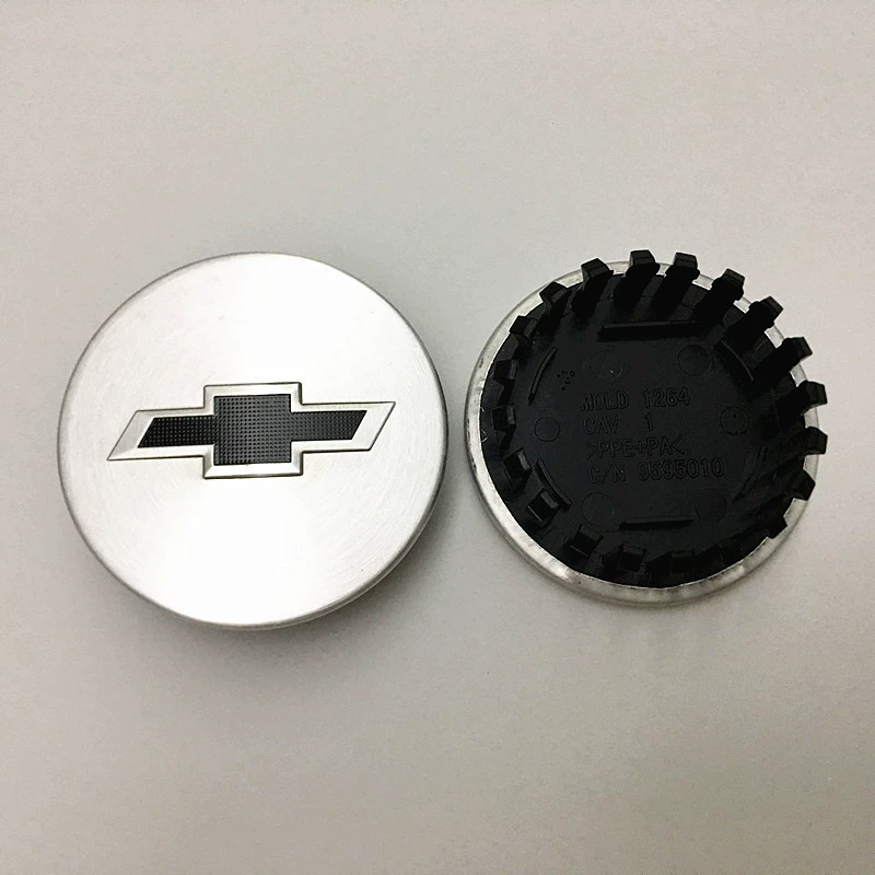 4x 68mm Nabendeckel für Chevrolet