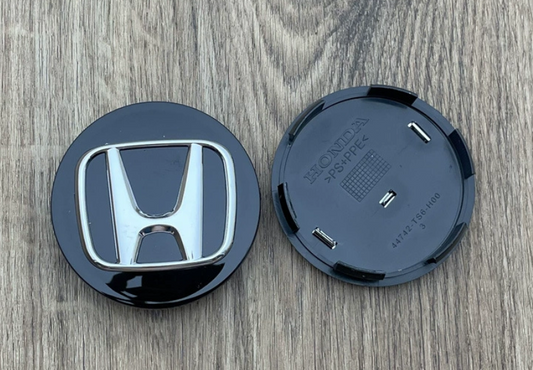 4x 69mm Nabendeckel für Honda