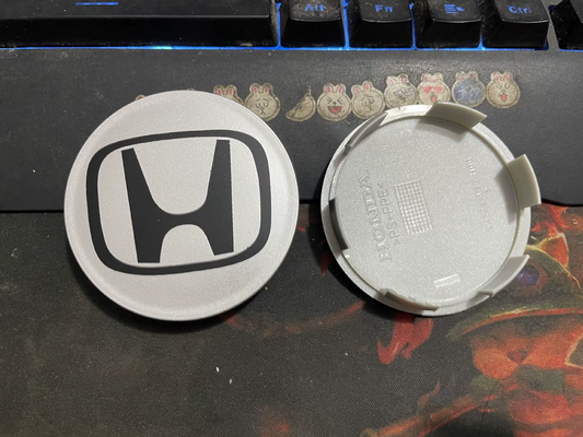 4x 69mm Nabendeckel für Honda