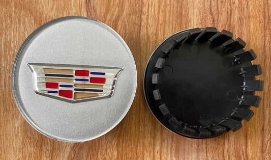 4x 67mm Nabendeckel für Cadillac