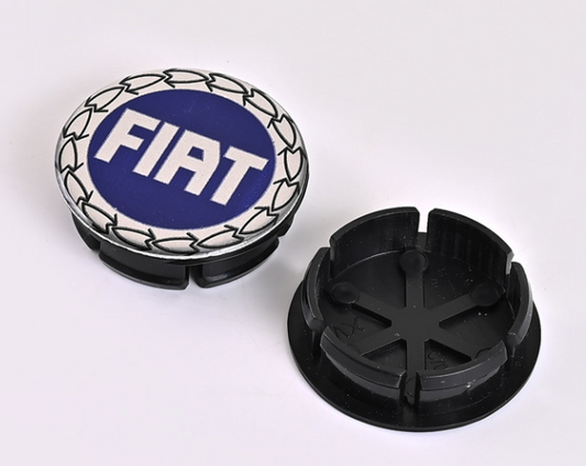 4x 50mm Nabendeckel für Fiat