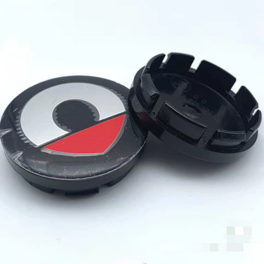 4x 56mm Nabendeckel für Smart