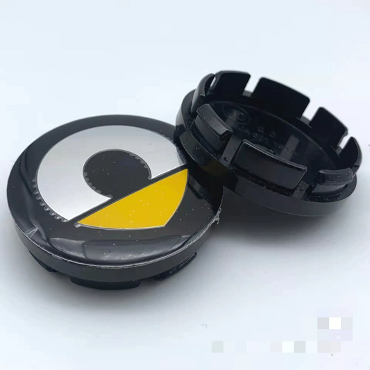 4x 56mm Nabendeckel für Smart