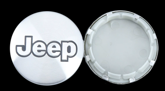 4x 55mm Nabendeckel für Jeep