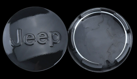 4x 64mm Nabendeckel für Jeep