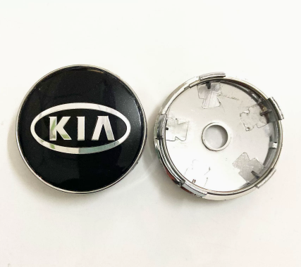 4x 60mm Nabendeckel für Kia