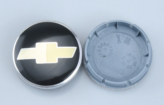 4x 63mm Nabendeckel für Chevrolet