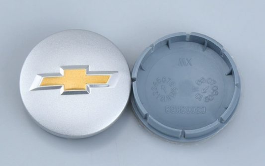 4x 63mm Nabendeckel für Chevrolet