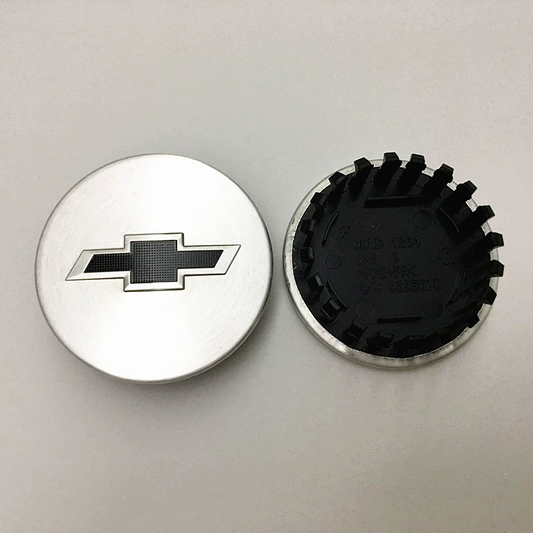4x 68mm Nabendeckel für Chevrolet